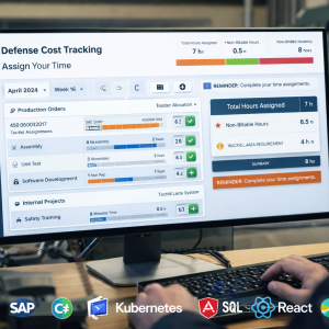 Time Allocation System – SAP-Integrated On-Premises Solution for Defense Manufacturing (D4S)